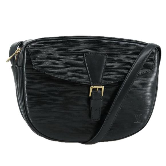 LOUIS VUITTON Epi Jeune Fille MM Shoulder Bag Black M52152 - Picture 1 of 16